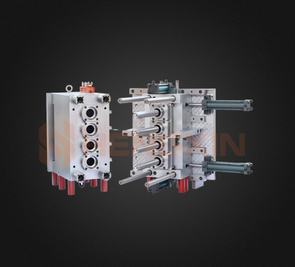 Análise de projeto de molde de injeção de sugador de plástico
